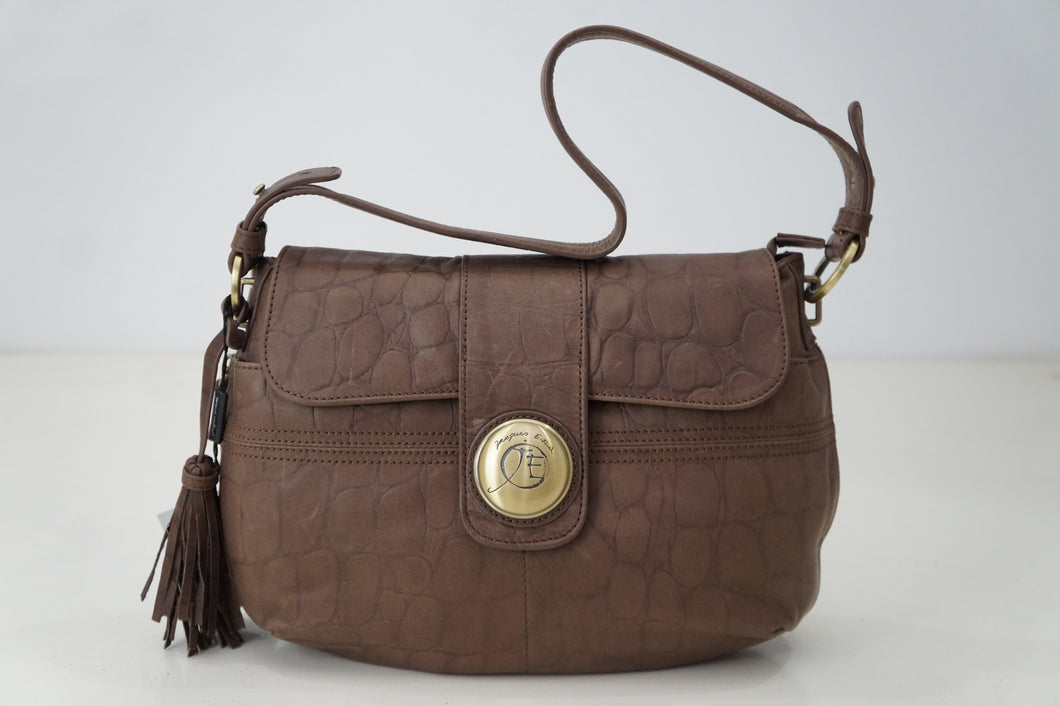 Sac Vintage Jacques Esterel cuir, Taupe, Sac Ã  Elle, Sac, BAGAGE, TED LAPIDUS JACQUES ESTEREL, STEVE MADDEN