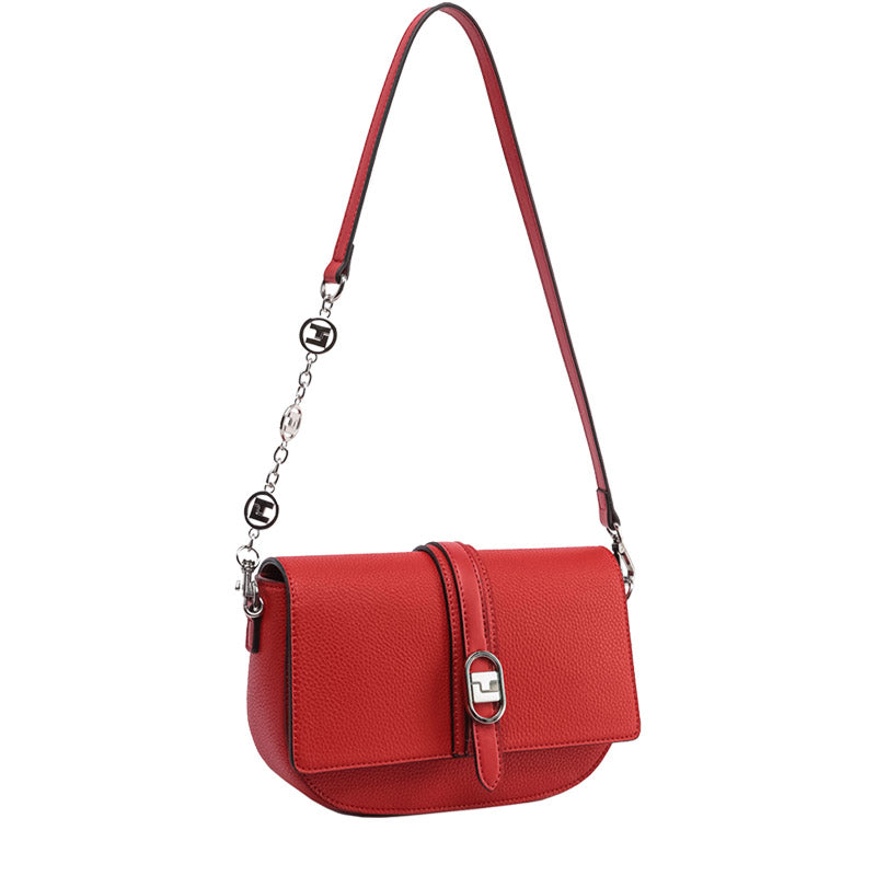 Sac Besace Kinsey Ted Lapidus rouge, rouge, Sac Ã  Elle, Sac, BAGAGE, TED LAPIDUS JACQUES ESTEREL, STEVE MADDEN