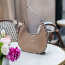 تحميل الصورة إلى المعرض ، Sac besace Nola Taupe  by Ted Lapidus, , Sac &Atilde;&nbsp; Elle, Sac, BAGAGE, TED LAPIDUS JACQUES ESTEREL, STEVE MADDEN