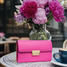 Charger l&#39;image dans la galerie, Pochette classique Erika Fuchsia By Jacques Esterel