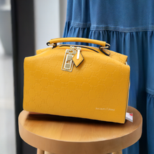 Charger l&#39;image dans la galerie, Sac polochon Ylonna Jacques Esterel Jaune