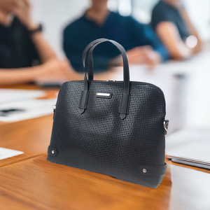 Sac  Porte Document Fidelio Version II Noir By Ted Lapidus