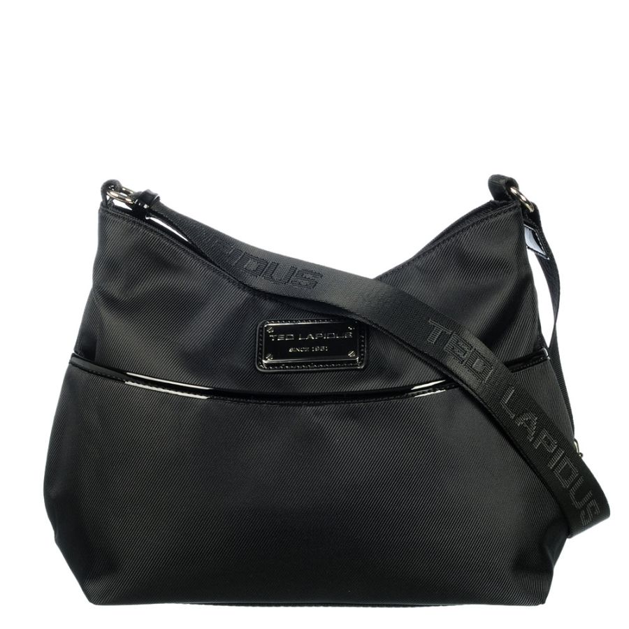 Sac Bandoulière Tonic Noir by Ted Lapidus, NOIR, Sac Ã  Elle, Sac, BAGAGE, TED LAPIDUS JACQUES ESTEREL, STEVE MADDEN